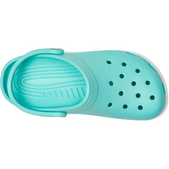 Crocs Blue Baby Classic Comfortable Littles Clogs Crocsfunlab Ankle Straps - Picture 2 of 7